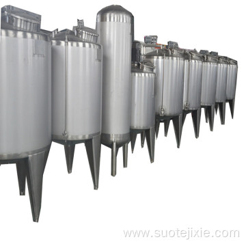 Sanitary customized storage tank